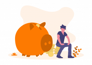 Illustration Savings