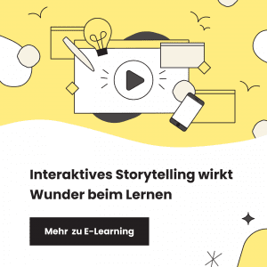 Interaktives Storytelling wirkt Wunder in Kombination mit E-Learnings